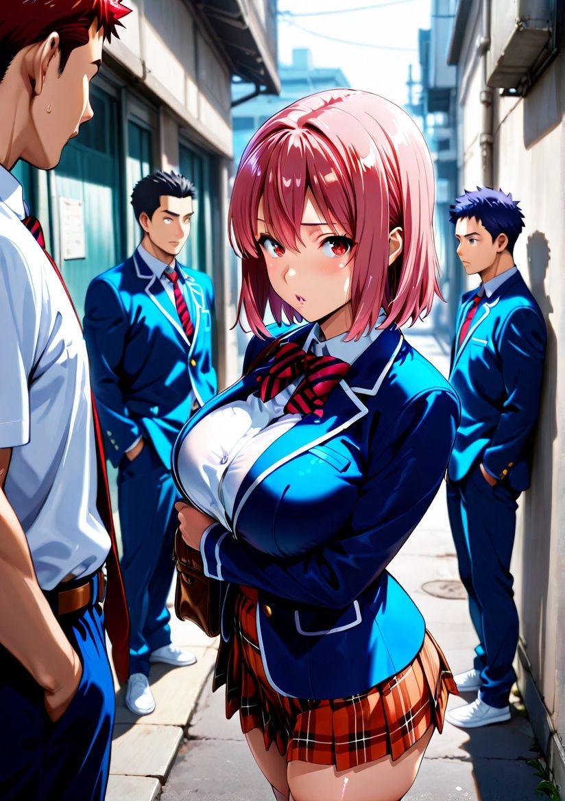 サンプル画像1:クラスの一軍女子 新〇緋沙子 は発情期(月が満ちるとき) [d_578877]