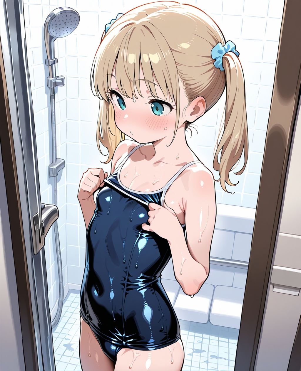 サンプル画像1:スク水パラダイス☆シャワー編(カズン) [d_578973]