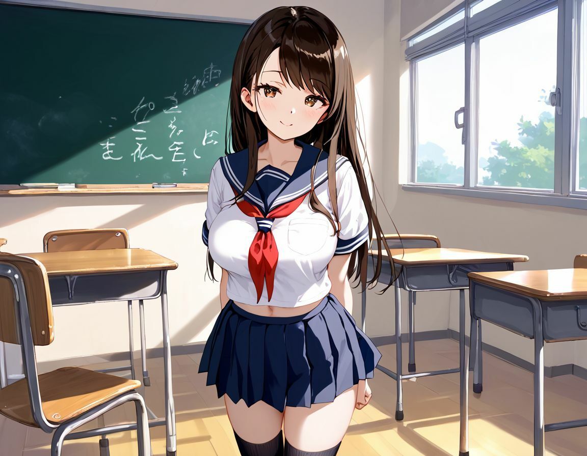 サンプル画像2:絶頂してイキ果てる生徒会長(にゃんどら) [d_578991]