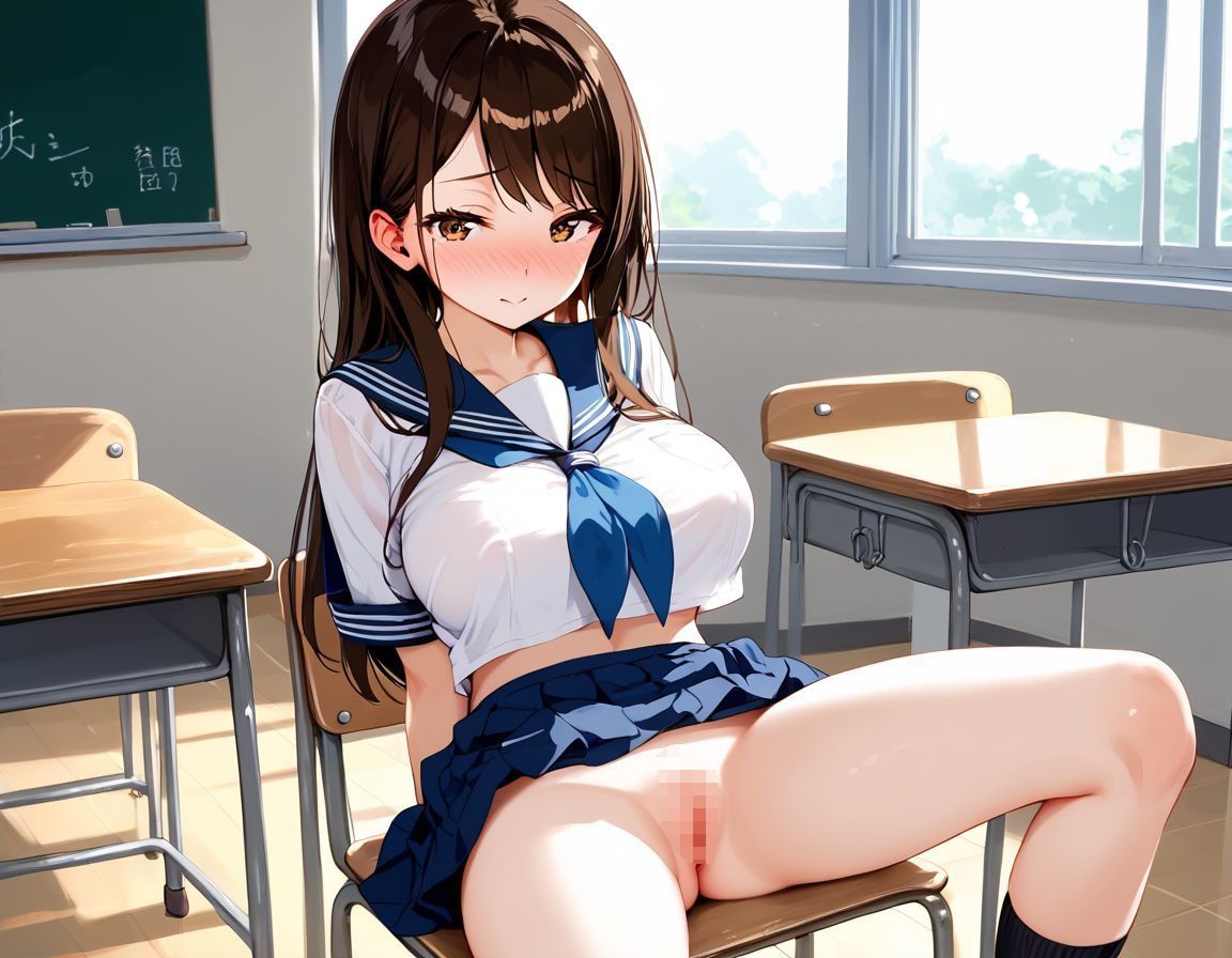 サンプル画像6:絶頂してイキ果てる生徒会長(にゃんどら) [d_578991]