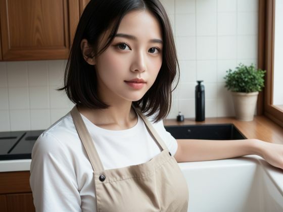 サンプル画像2:デリヘル呼んだら毎日通う弁当屋の美人人妻店員さんと遭遇(ももいろひめこ) [d_579003]