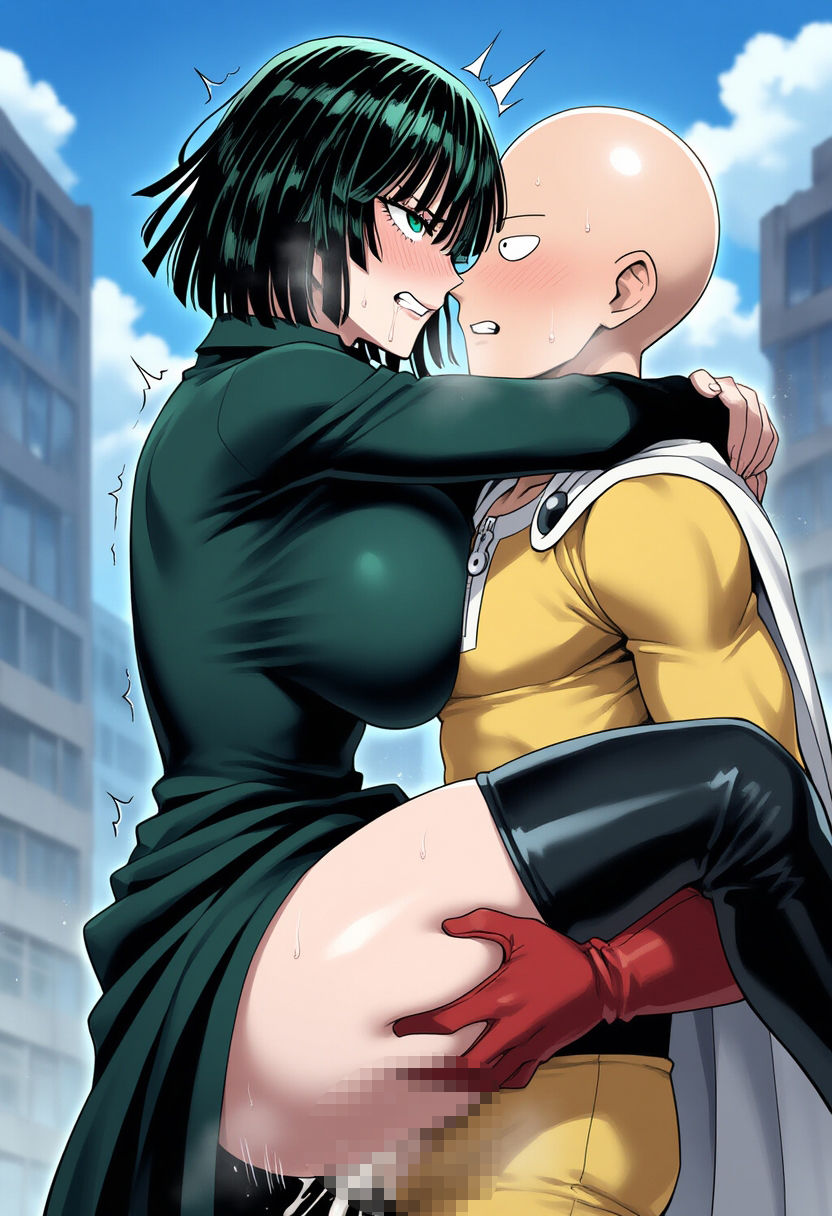 【500枚】フブキとタツマキに連続マジ中出し! エスパー姉妹を孕ませる!! 画像3