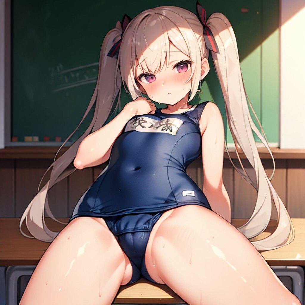 サンプル画像1:スク水な美少女さん(ほげふが) [d_579158]