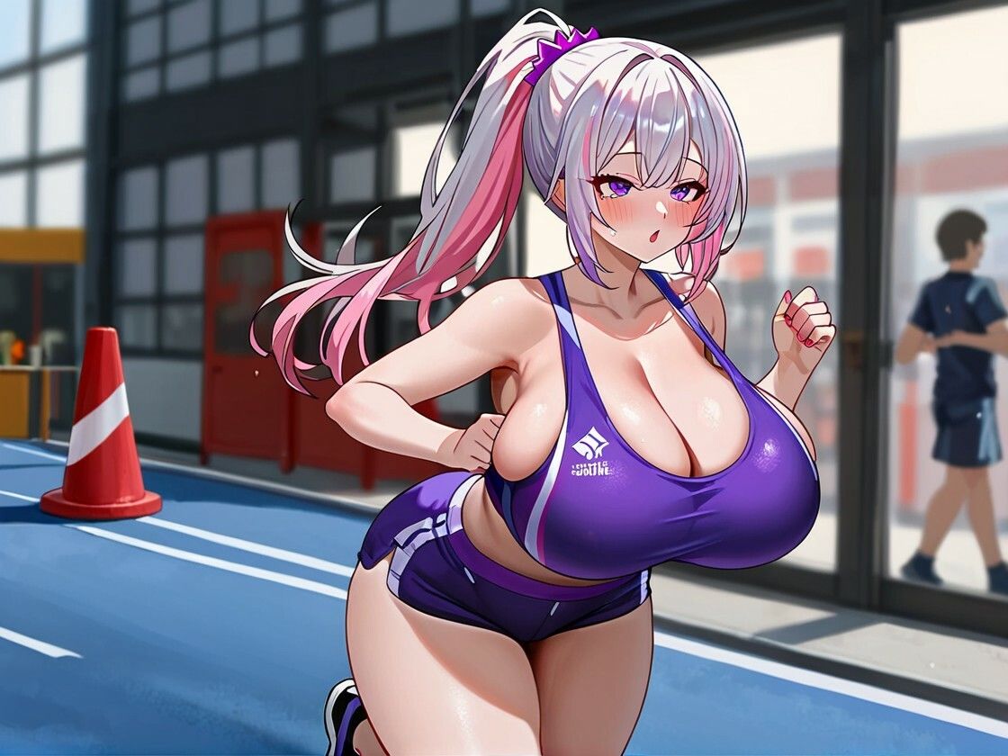 サンプル画像1:爆乳学園  セクハラ下半身  強化合宿(美人の秘密) [d_579171]