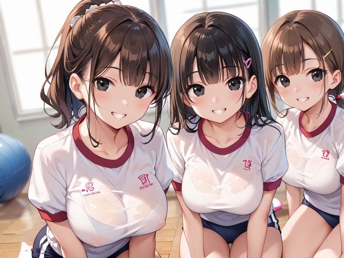 サンプル画像1:淫乱学園〜女子性処理部ポニテ祭(sksk) [d_579177]