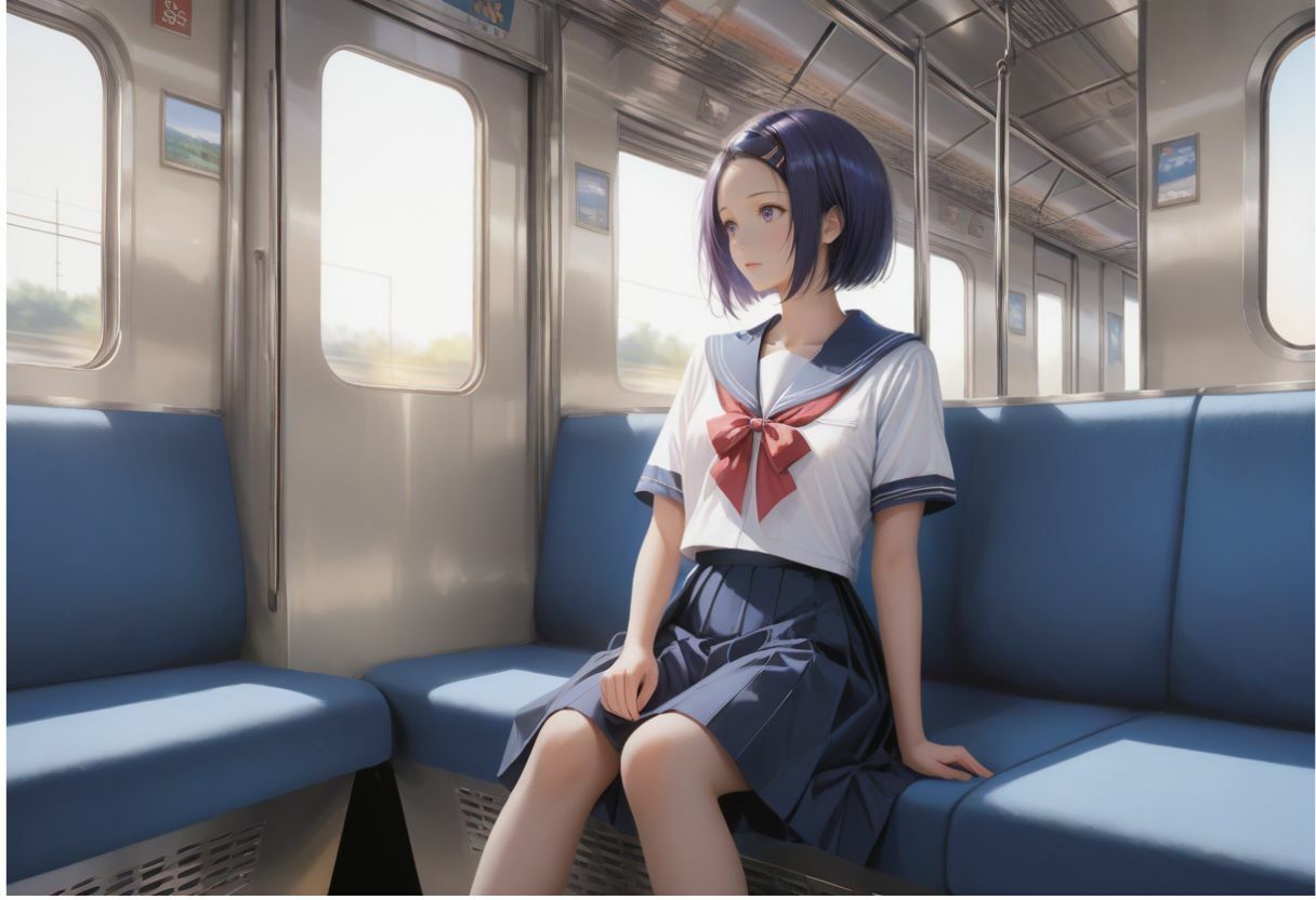 電車で眠ってしまった少女の末路〜そりゃ痴●されるwww〜 画像7
