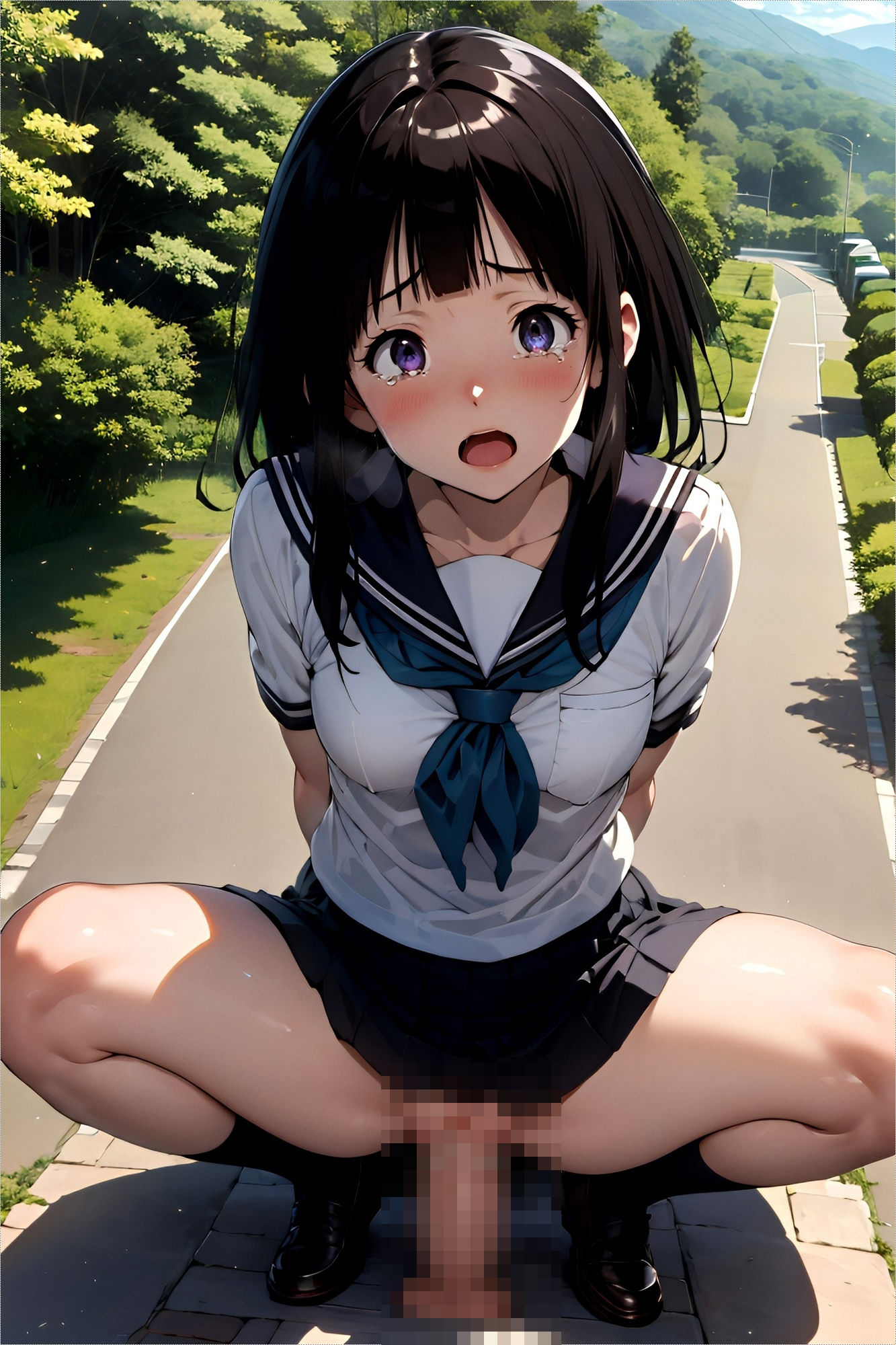 【エロ漫画】千反田える☆写真集7
