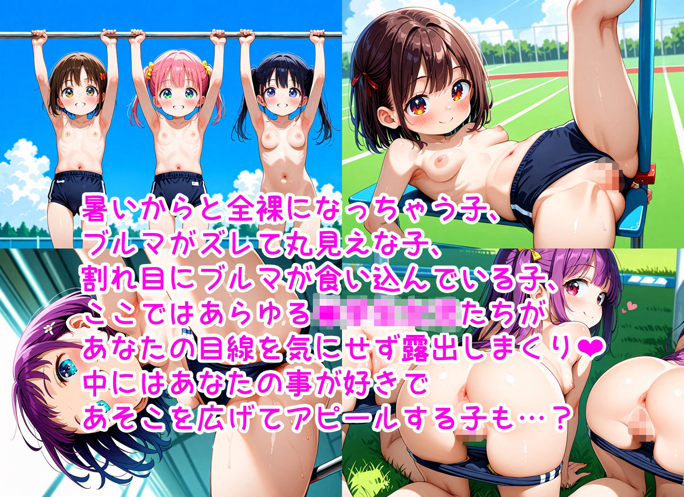 【R18】はだかブルマ部2 画像2