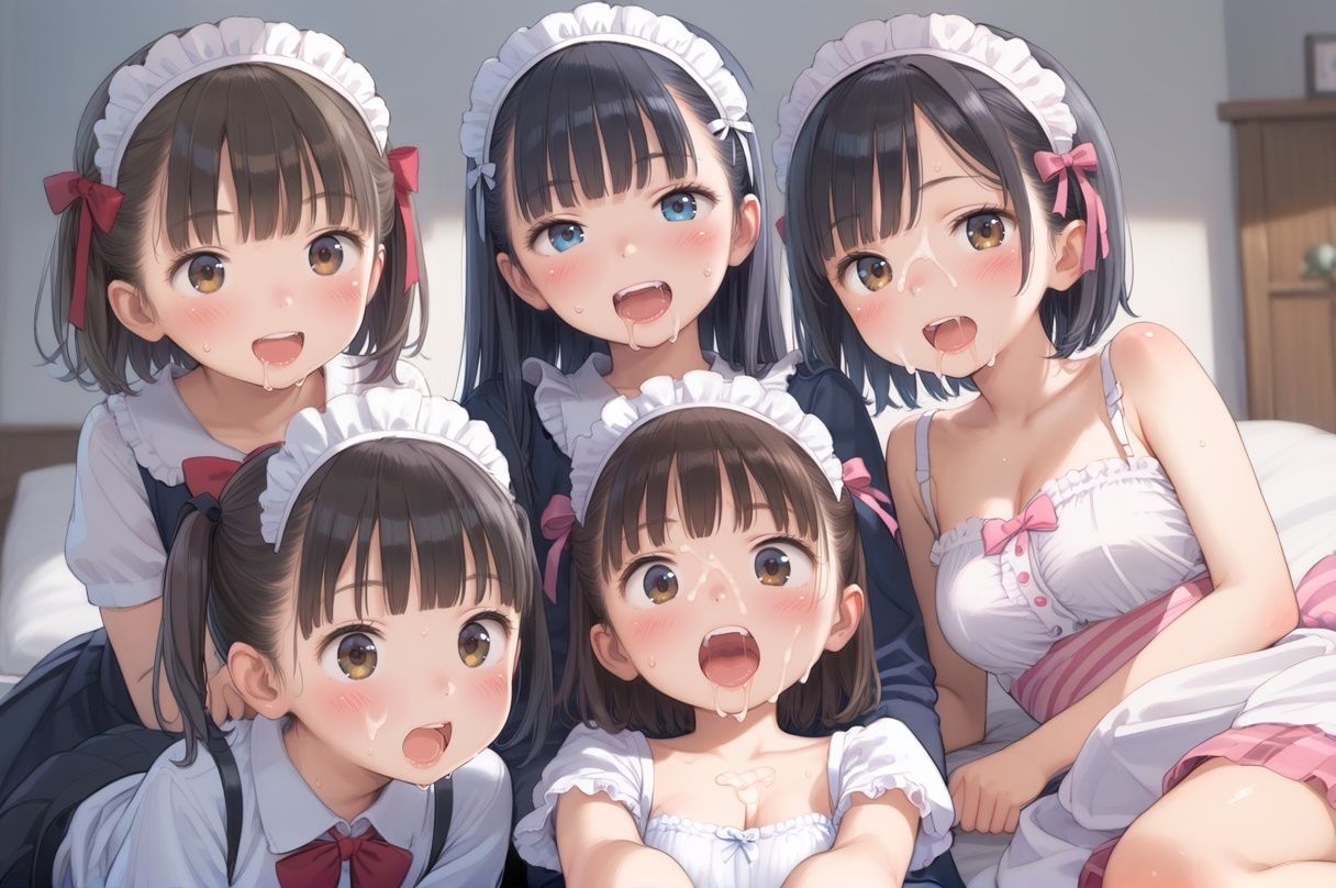 つるぺたロリメイド乱交  従順ご奉仕受精祭【5... ロリロリ専科 エロ画像2