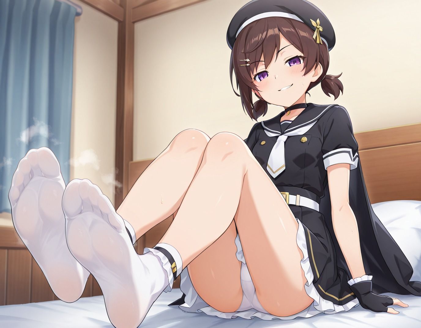 サンプル画像2:【212枚】タリー・ナイトレイブンのエロい足コキで大量射精したいっ！【オリジナル】［212 photos］ I want to cum a lot with Tully Nightraven sexy footjob！ ［Original］(アトリエくろてふ) [d_579310]