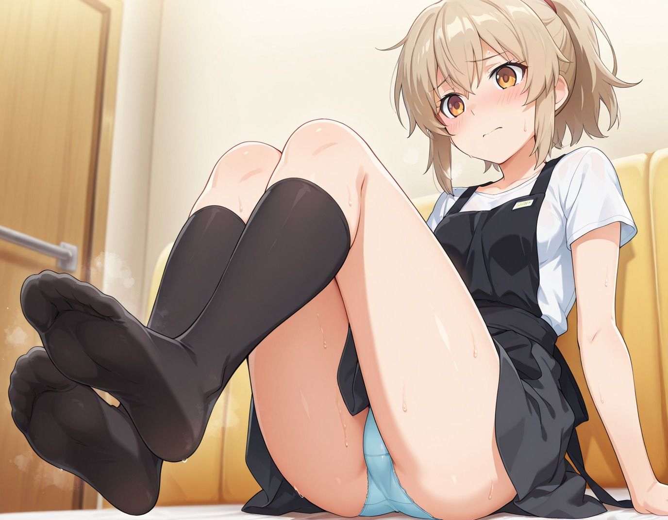【227枚】奥瀬柚葉のエロい足コキで大量射精したいっ！【オリジナル】［227 photos］ I want to ejaculate a lot with Okuse Yuzuha erotic footjob！ ［Original］ 画像2