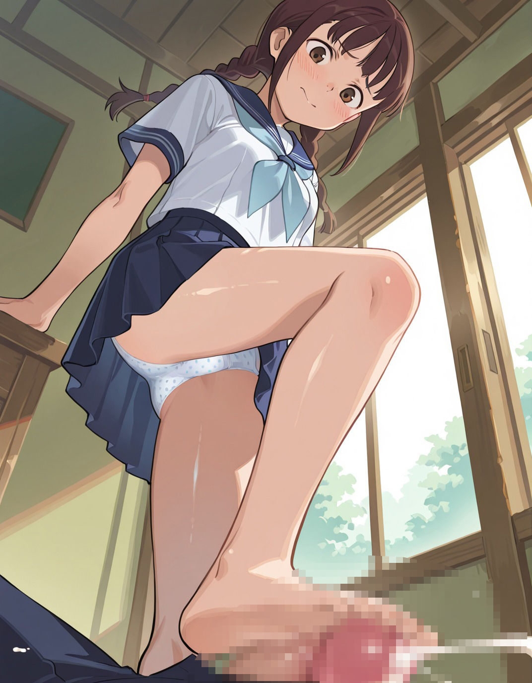 【237枚】小櫃ひなたのエロい足コキで大量射精したいっ！【オリジナル】［237 photos］ I want to ejaculate a lot with Hinata Obitsu erotic footjob！ ［Original］