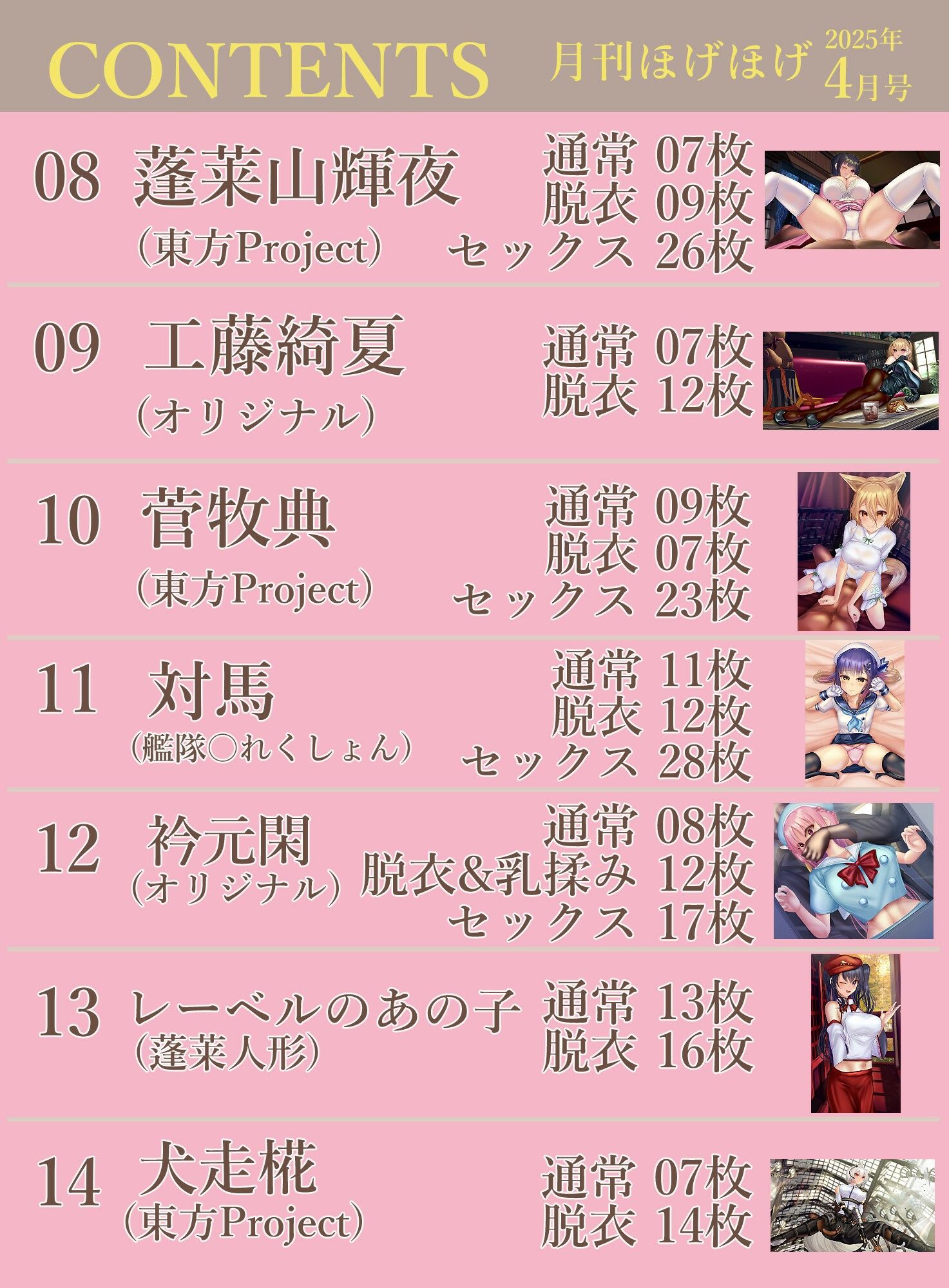 サンプル画像2:月刊ほげほげ2025年4月号(未熟な果実) [d_579336]