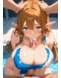 爆乳エルフちゃんと秘密の宴