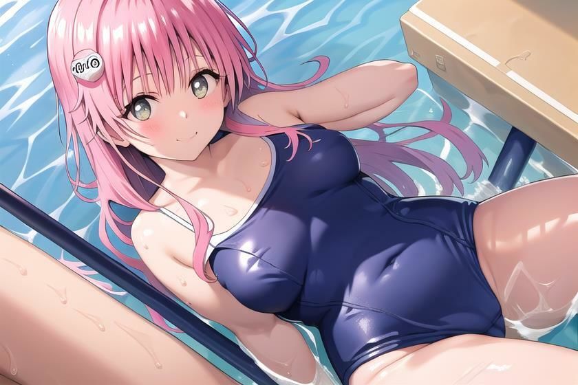 サンプル画像2:【ララにお願いしてみた】 「To L〇VEる -と〇ぶる」のララ・サ〇リン・デビルー〇のイラスト・CG集  ＃2(美女の小指) [d_579533]