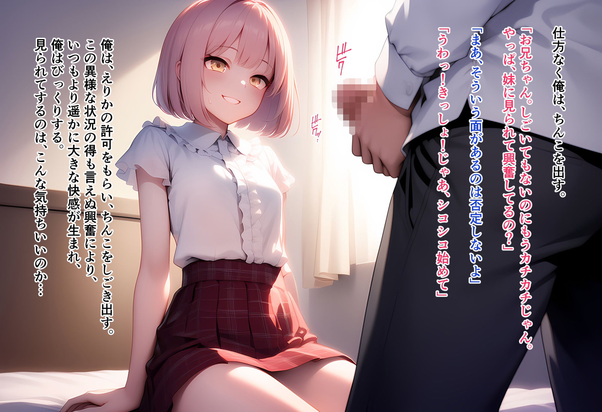 サンプル画像3:俺と妹が最初で最後の恋をする話(恋愛脳デートクラブ) [d_579557]