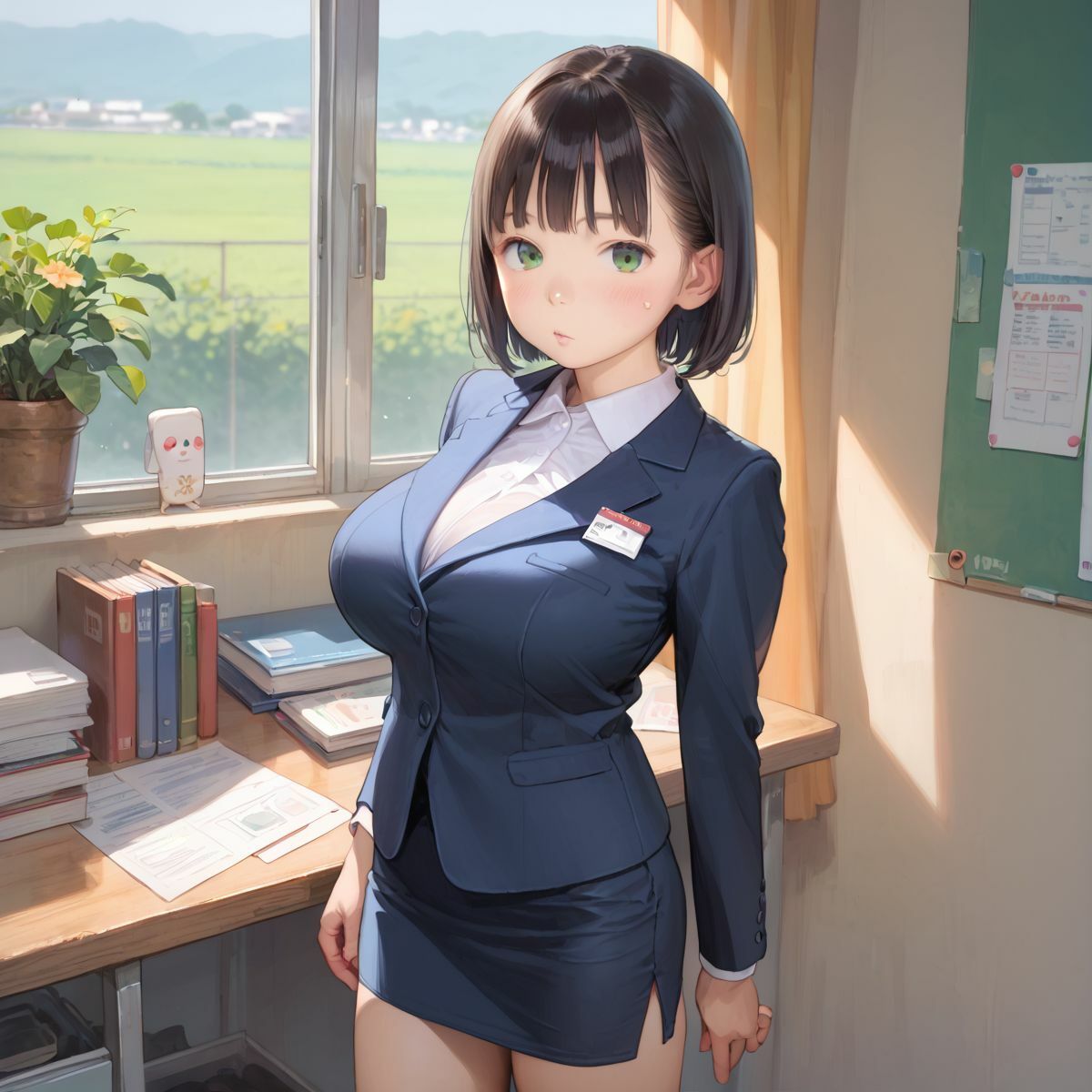 童顔巨乳黒髪就活生がインターン先でおフェラしてくれる01 画像2