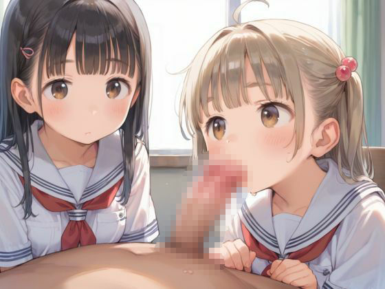 すじまんロリっ子たちにえっちな性教育_4