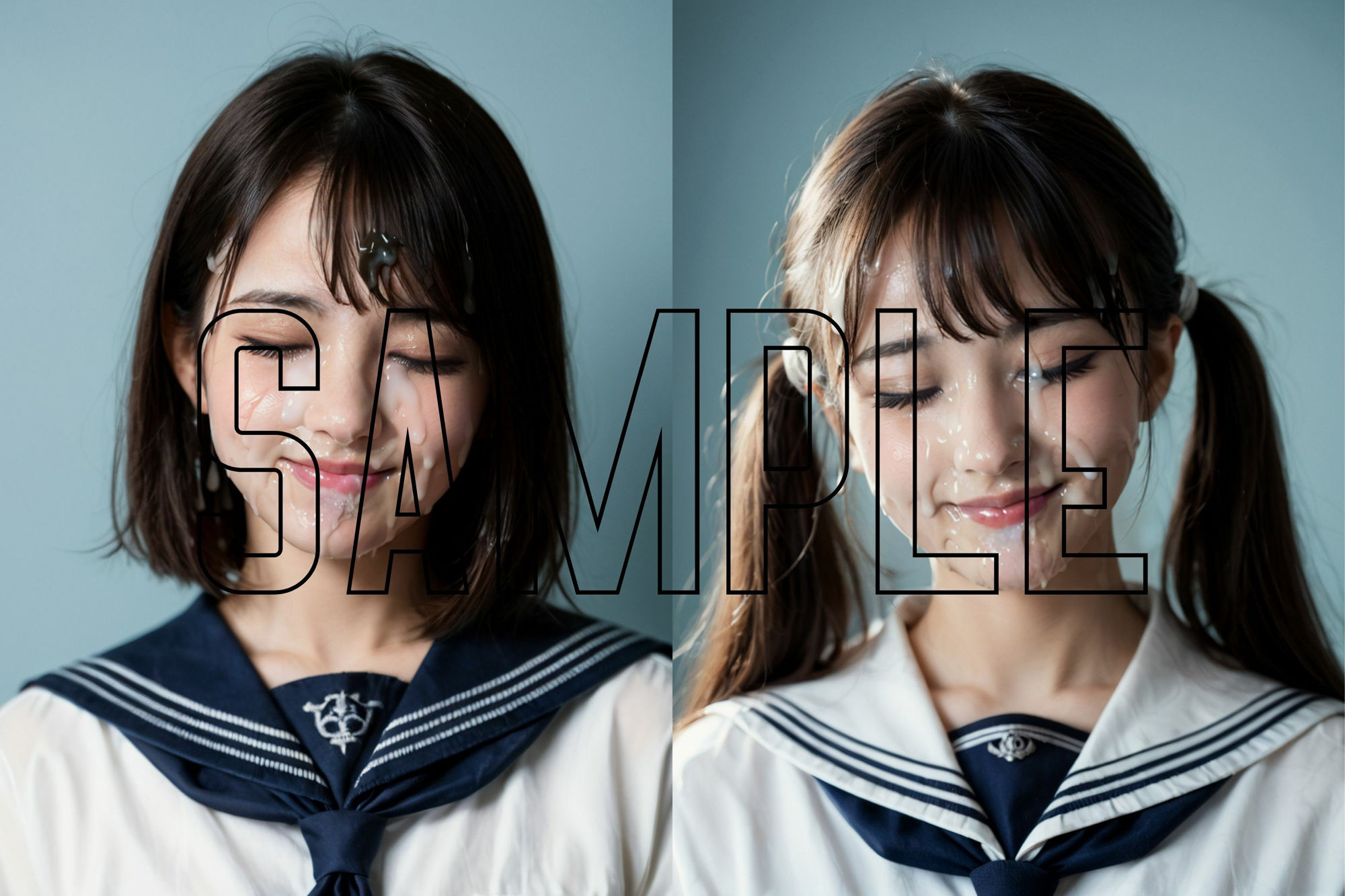 サンプル画像1:ぶっかけ卒業アルバム(B.B.I (Bukker’s BUKKAKE Images)) [d_579636]