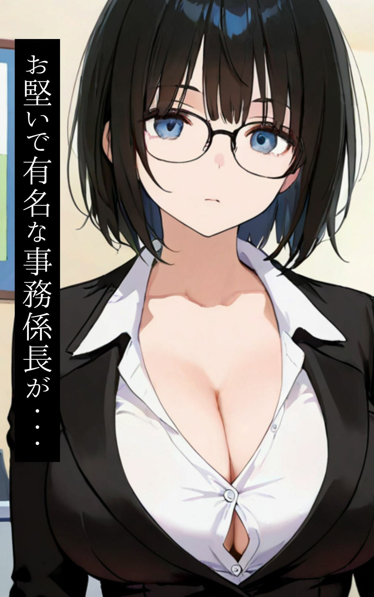 サンプル画像1:巨乳事務係長  性欲処理部(笑笑笑) [d_579749]