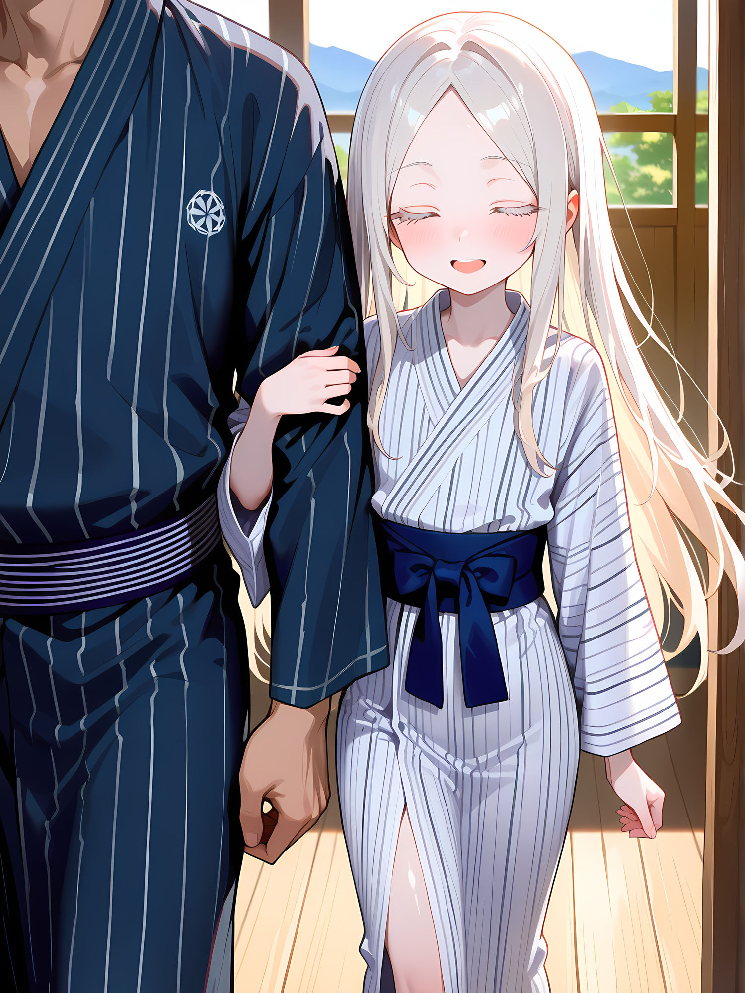 サンプル画像1:催○使って他人の彼女と温泉ックス！3(にょすらもっち) [d_579769]