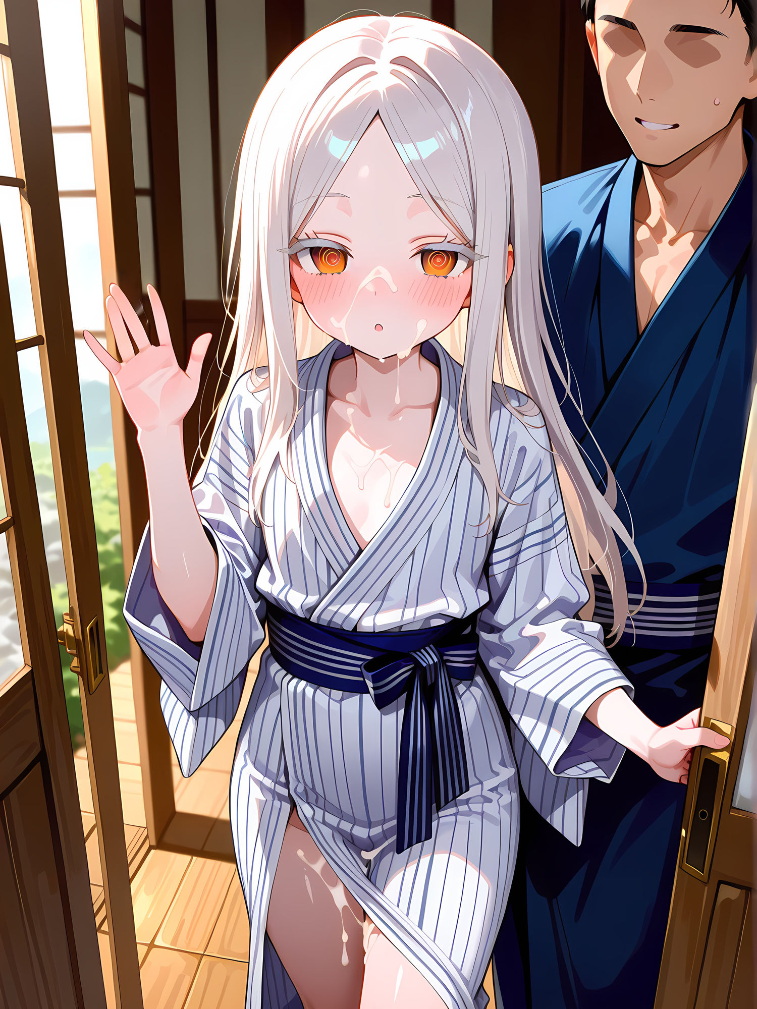 催○使って他人の彼女と温泉ックス!3 画像10