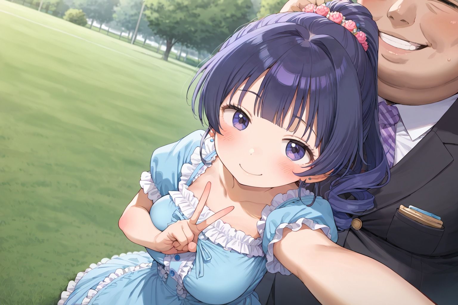 サンプル画像1:アイドルのSEX生配信(your diary) [d_579838]