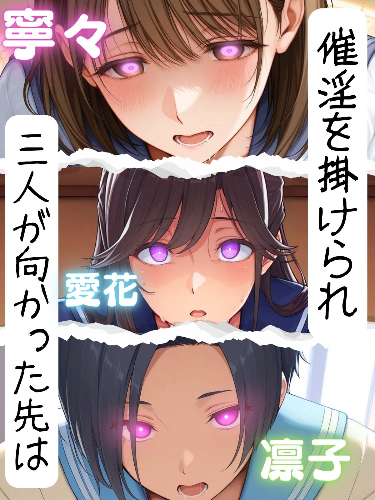 サンプル画像1:催淫突撃テントハウス NENE＆MANAKA＆RINKO(あげもち) [d_579844]