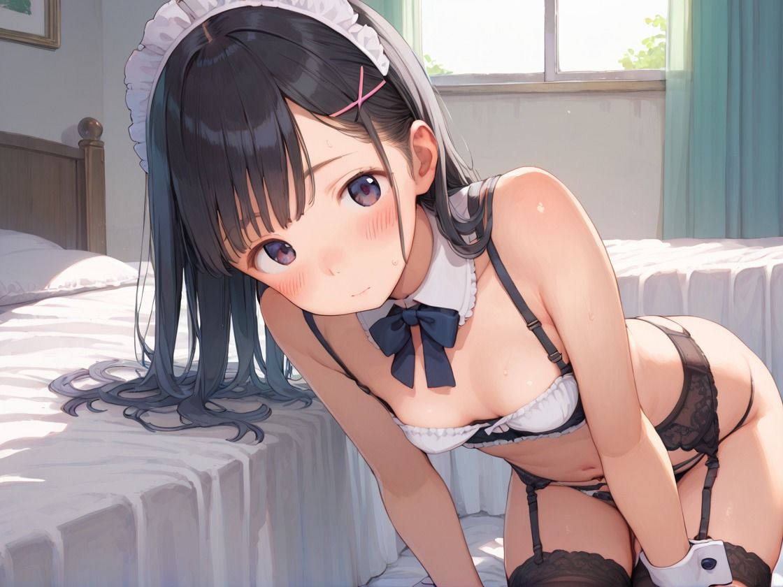 サンプル画像1:高級メイドご奉仕処女SEX〜彼氏ができたばっかなのに処女を奪われる〜(性ピンサロ学園) [d_579887]