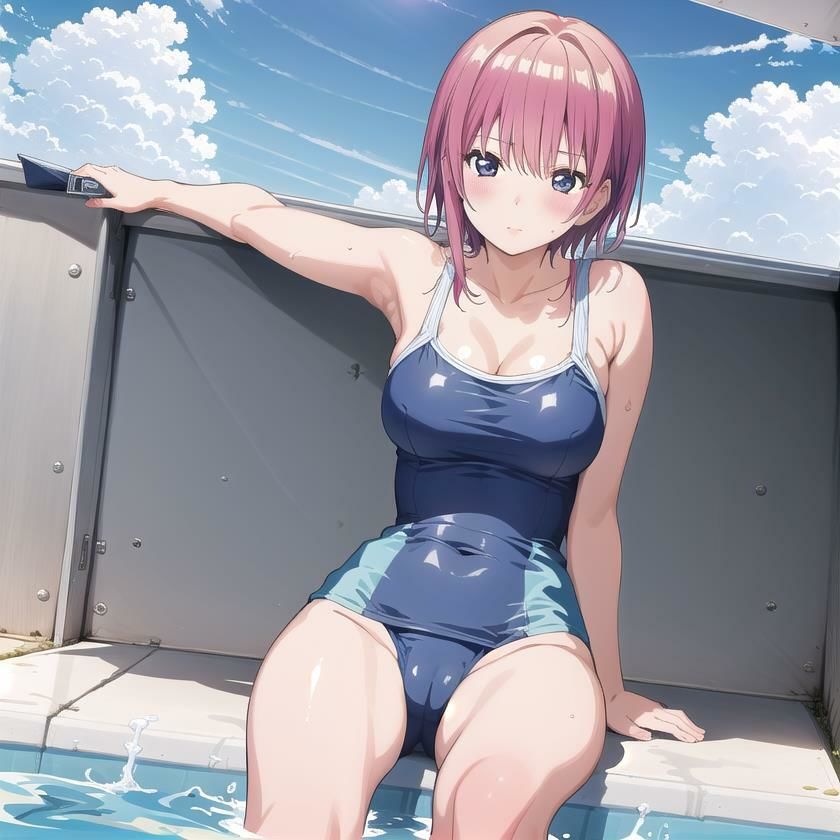 サンプル画像2:〜五等分の●嫁〜 あの子たち・・  CG集  ＃1(イラストえちえち) [d_579905]