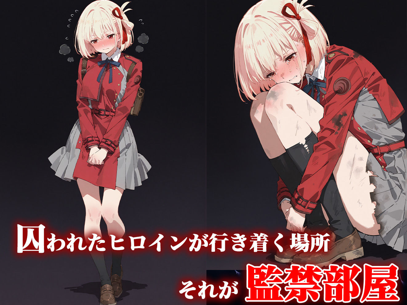 サンプル画像1:敗北ヒロイン監禁部屋-錦〇千束編-(白濁製作所) [d_579916]