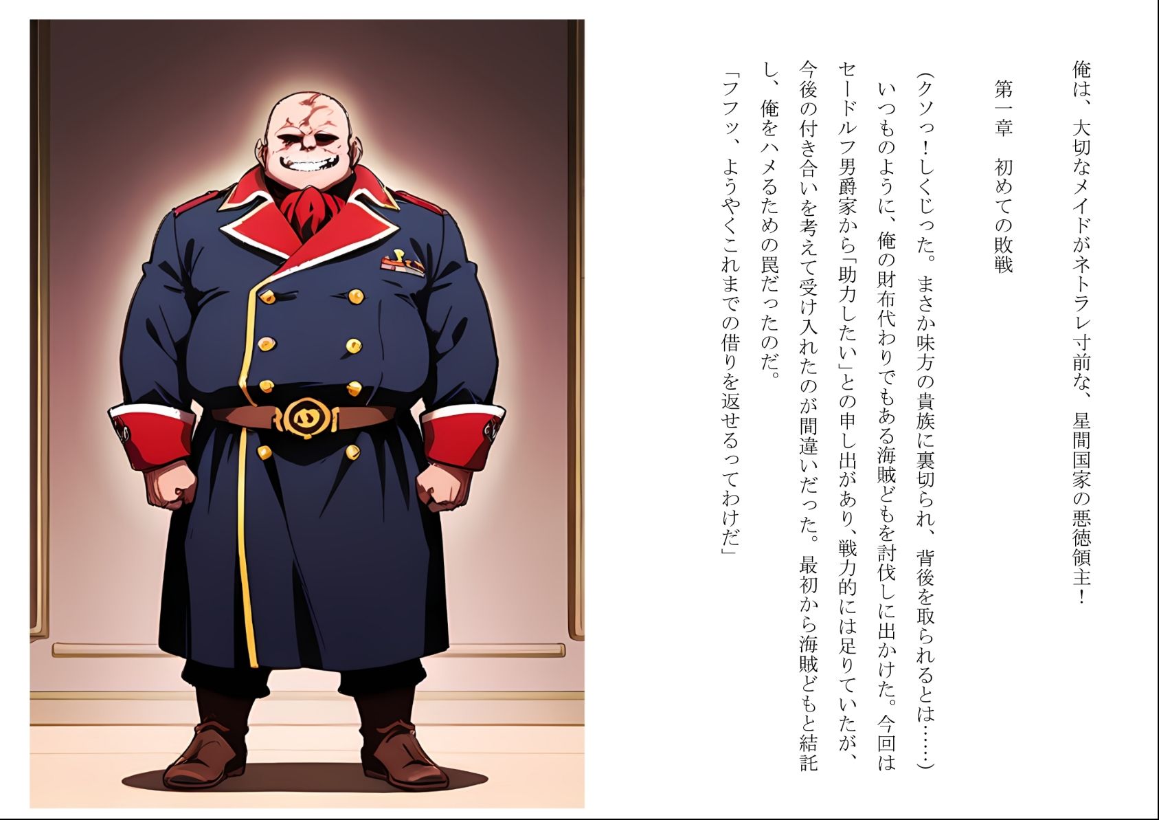 サンプル画像2:俺は、大切なメイドがネトラレ寸前な、性感国家の悪徳領主！（ノベル版）(ありす) [d_580014]