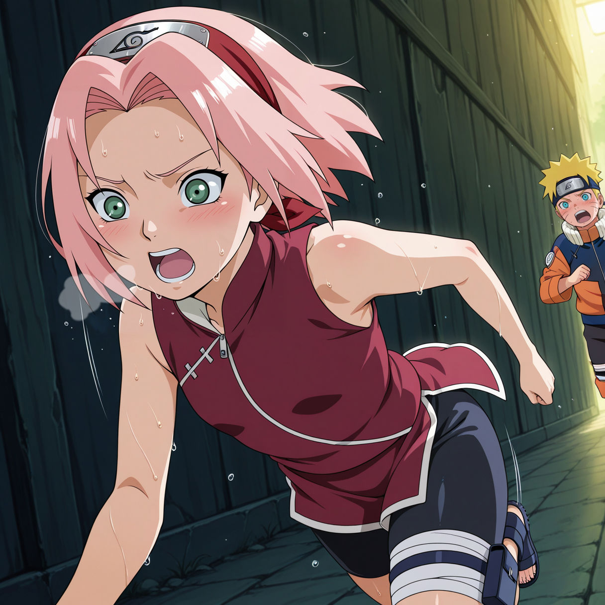 サ〇ラちゃん教育計画 NARUTO エロ画像7