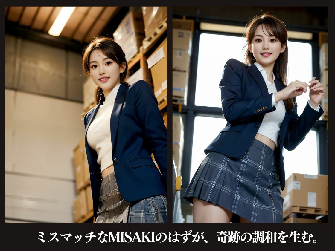 サンプル画像3:MISAKIがJKコスプレに挑戦してみたら…(S級パラダイス) [d_580034]