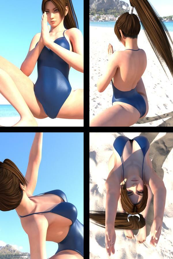 【TD100】元祖セクシー女性格闘家『不知火舞(しらぬいまい)』の写真集SexyNinja-38_2