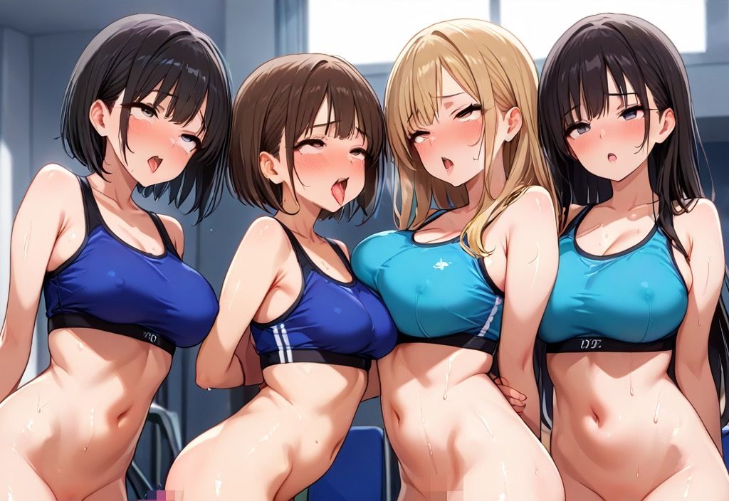 生ハメ大乱交!女子陸上部を全員オナホ扱いにする 画像2