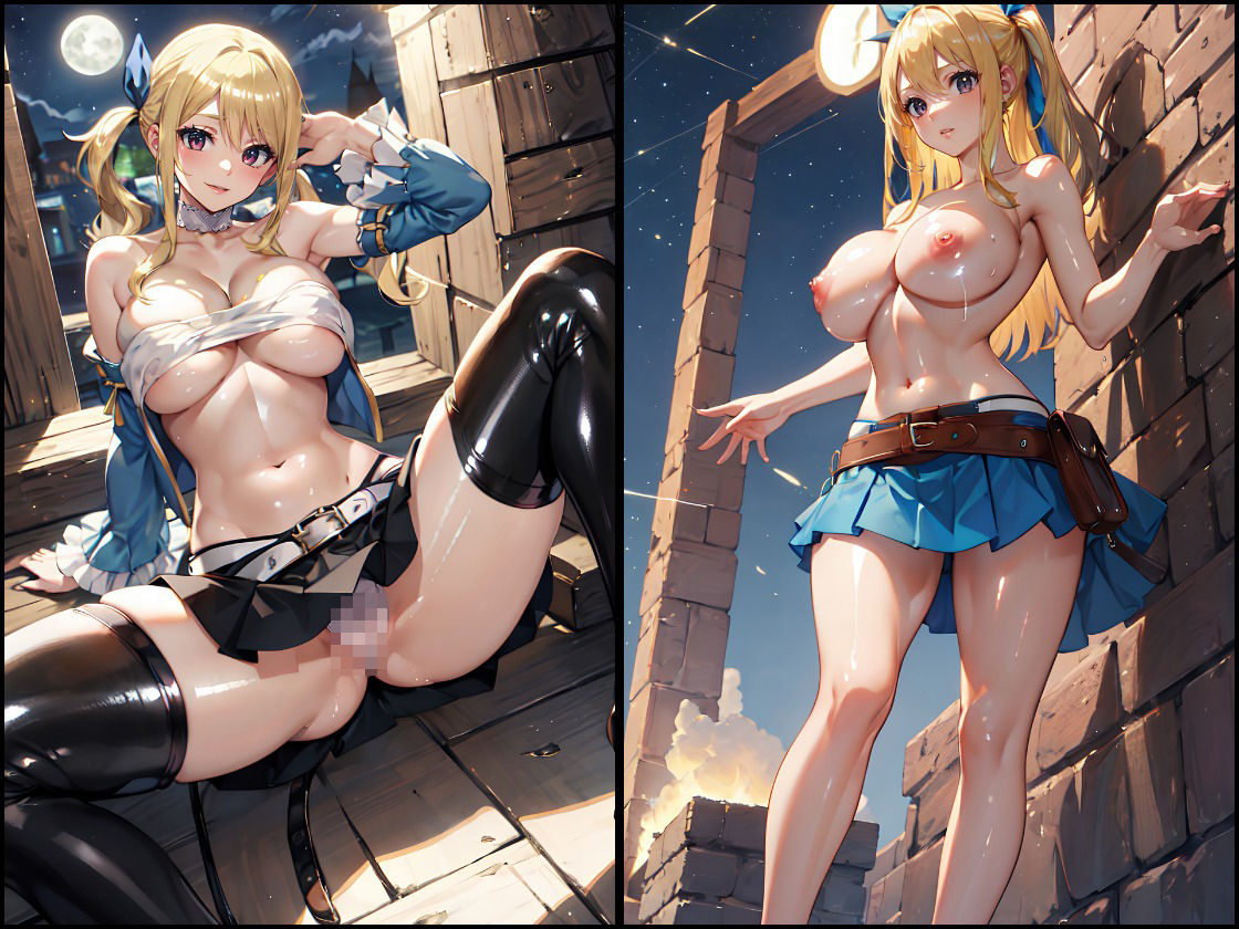 サンプル画像2:ルー〇ィ・ハートフィリア スケベCG集 4k高画質(168AI) [d_580147]