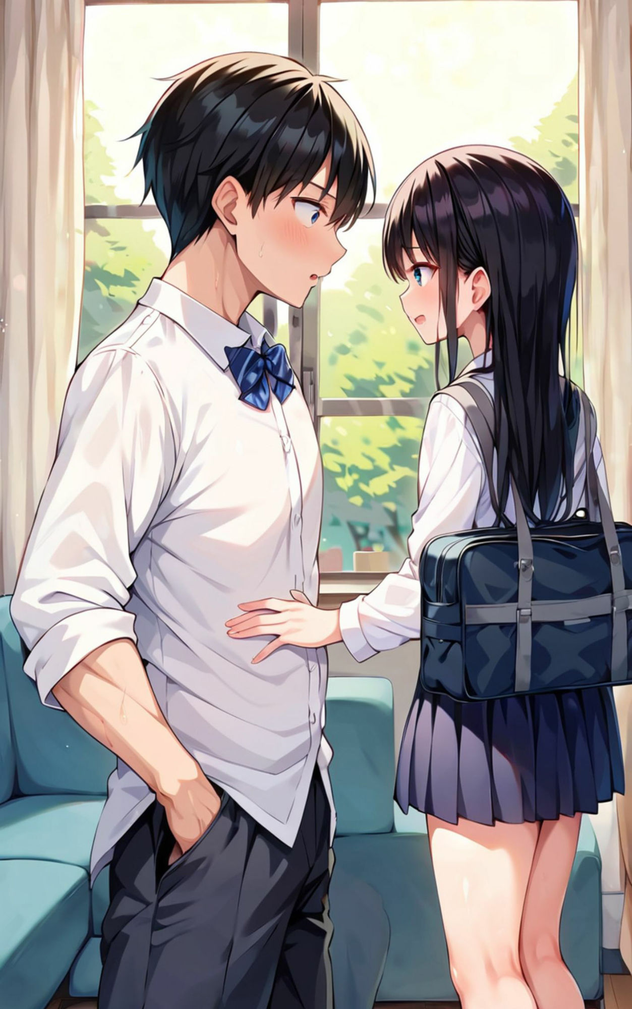 放課後の女子 画像1
