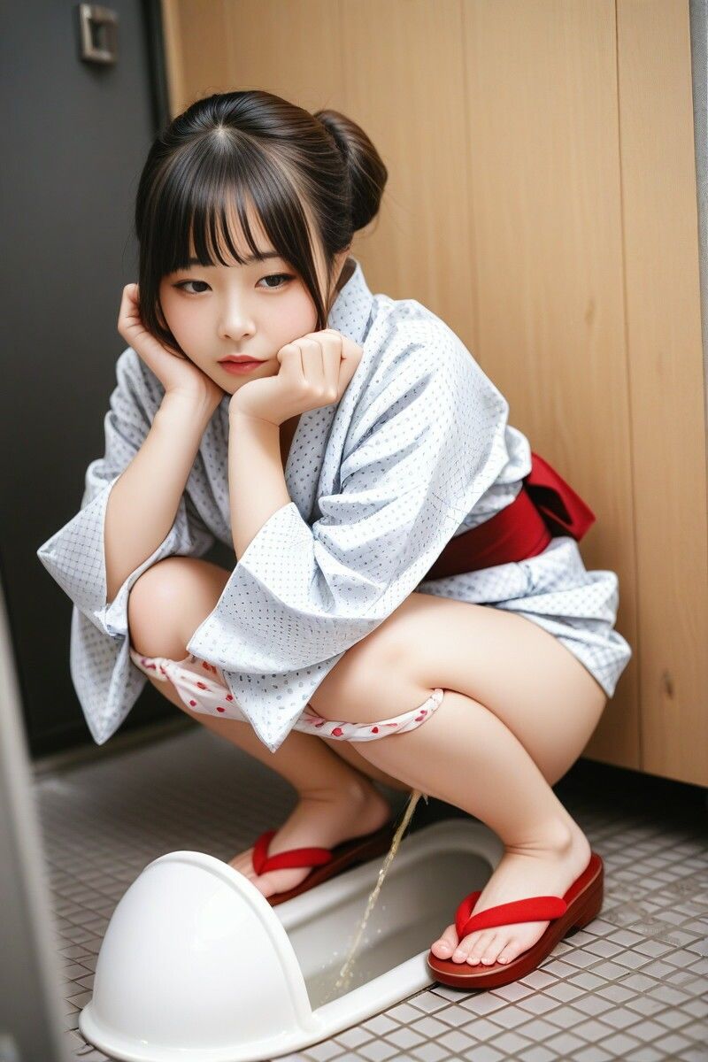 サンプル画像5:旅先浴衣和式トイレ(P-AI planning) [d_580187]