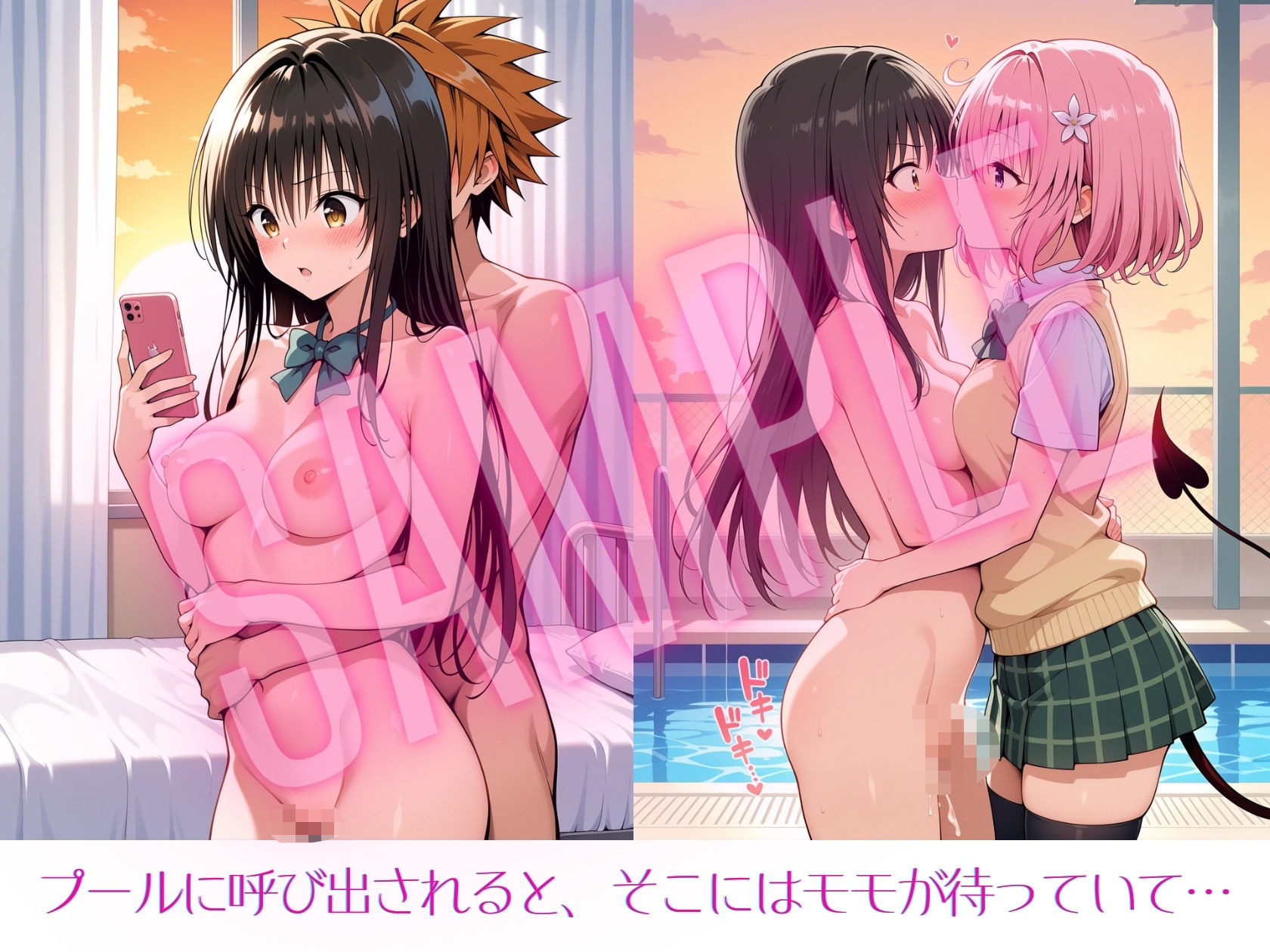 サンプル画像6:風紀委員はモモに勝てない(Xion) [d_580261]