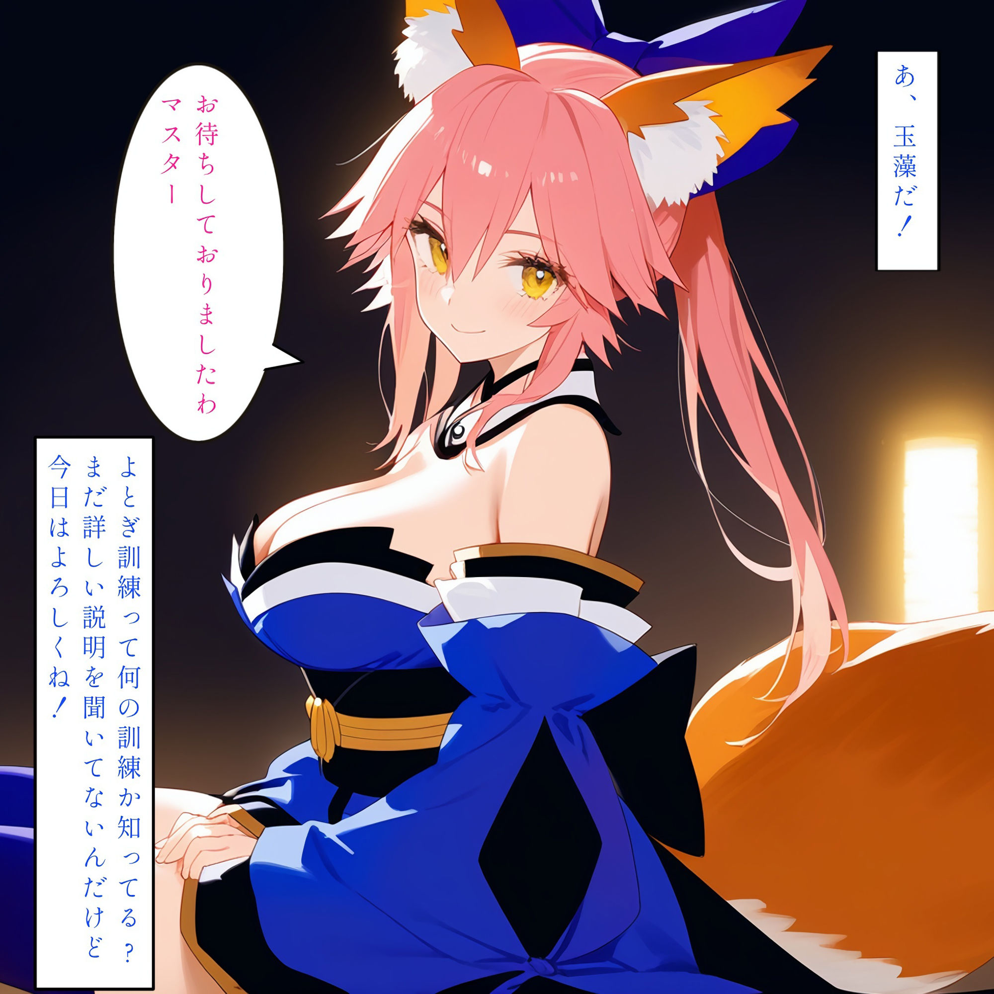 サンプル画像4:【YOTOGI PROTOCOL】夜伽任務記録＃001_玉藻と本気Hするはなし(静凪  華音) [d_580268]