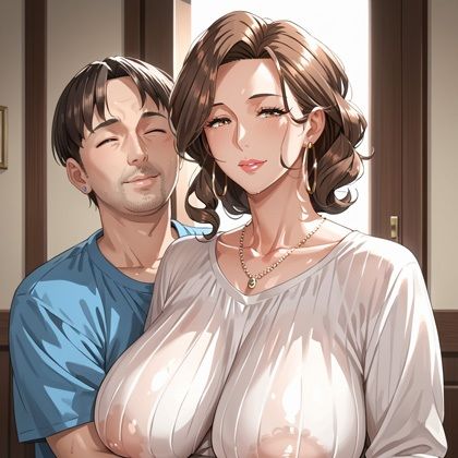 マン汁溢れる義父との種付けSEX 画像1