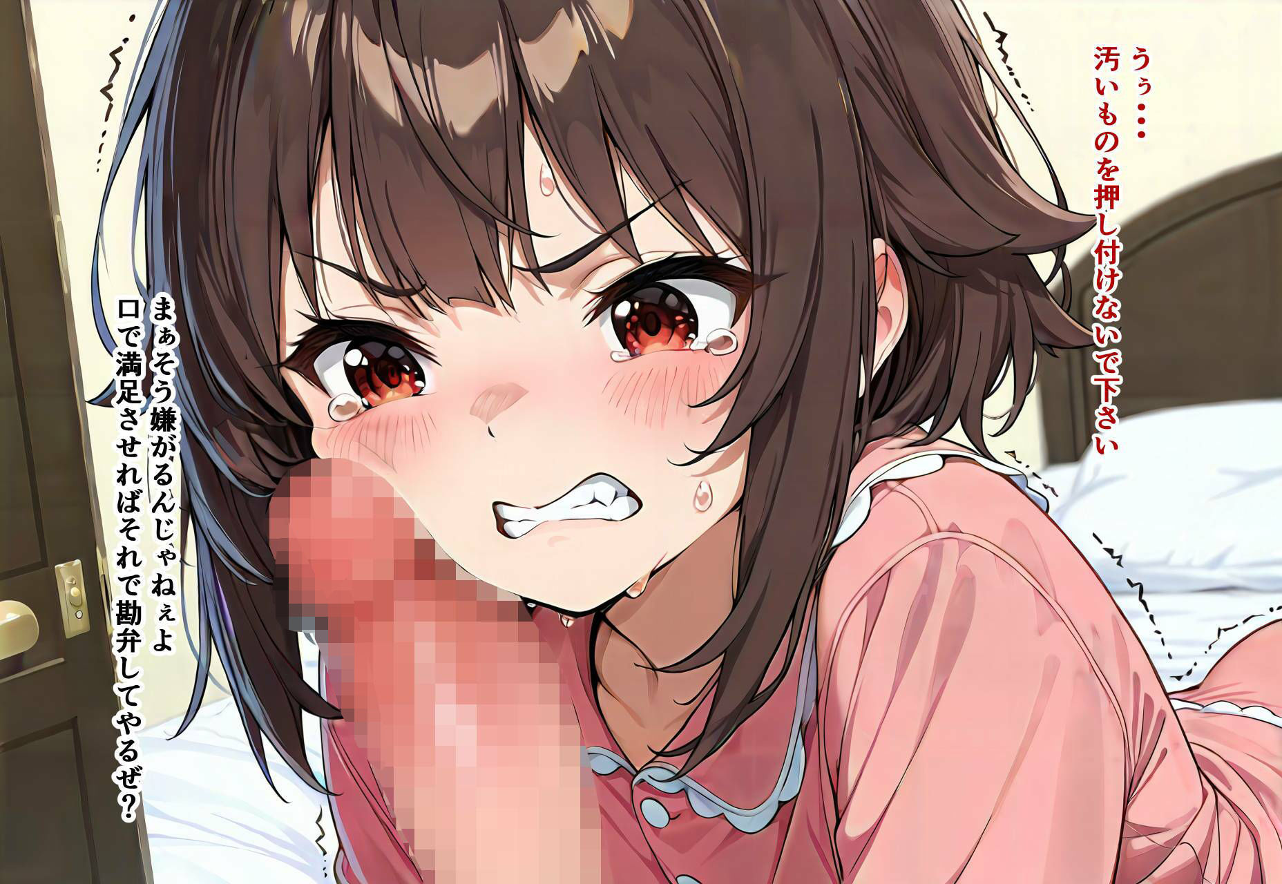 サンプル画像3:めぐみん寝取られ〜レ〇プされ堕ちていくヒロイン〜(黒い飲み物) [d_580295]