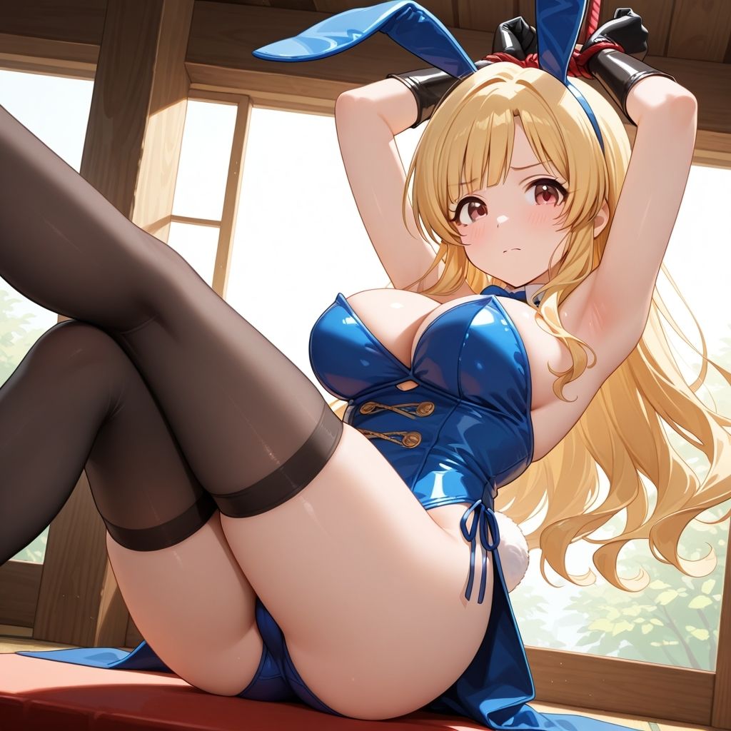 サンプル画像2:フェチコレVol.75 金髪巨乳バニーガールの巨尻を眺めるだけ【総枚数250枚】(満点星) [d_580299]