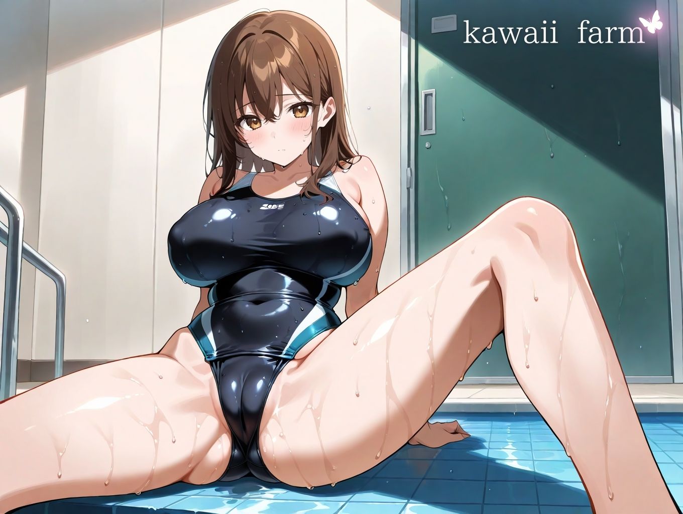 サンプル画像3:性欲まみれ  スク水ver.(かわいいファーム) [d_580333]