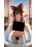 魔理沙は霊夢のえっちな写真を撮りたいようです。vol.55〜春の晴れた朝の風呂編〜