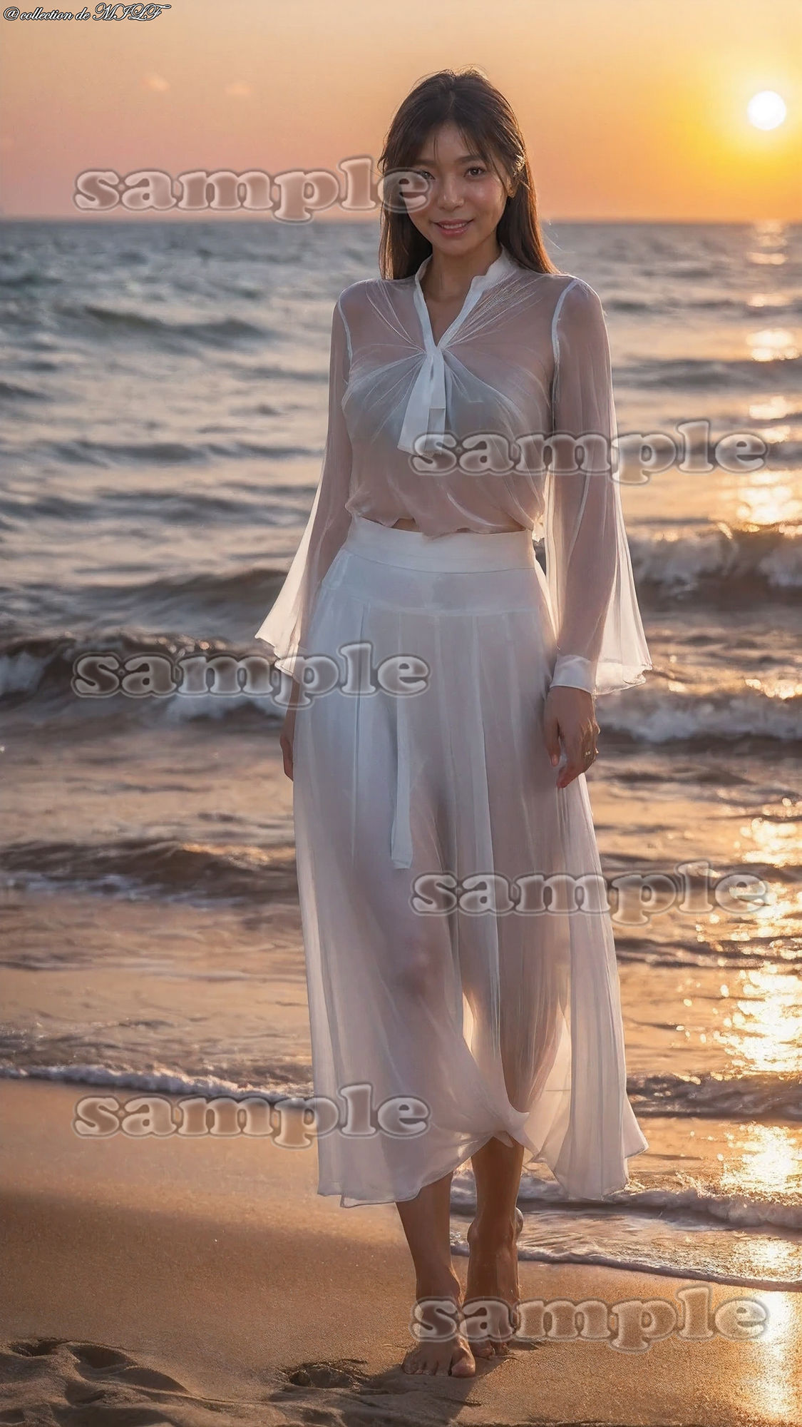 サンプル画像2:【AIグラビア】本田 奈美(熟女コレクション) [d_580393]