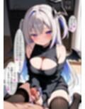彼女の妹のこなたそに襲われる