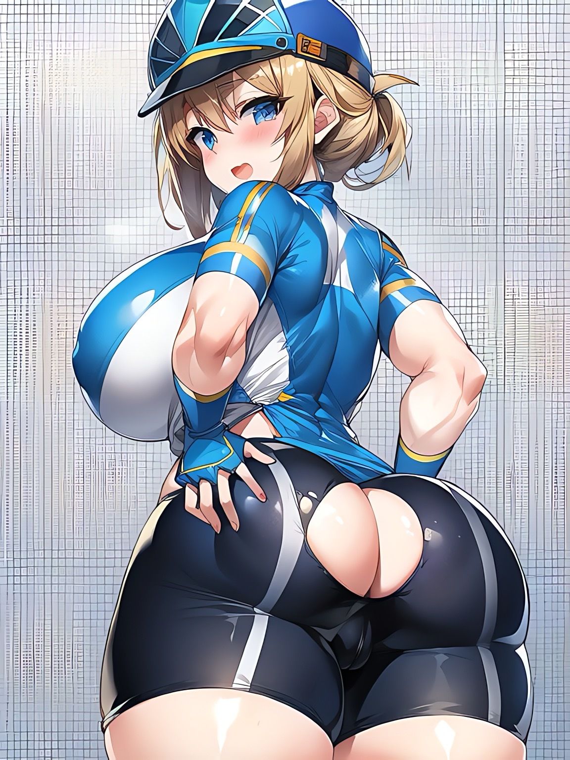 サイクルジャージ尻破れ2 画像2