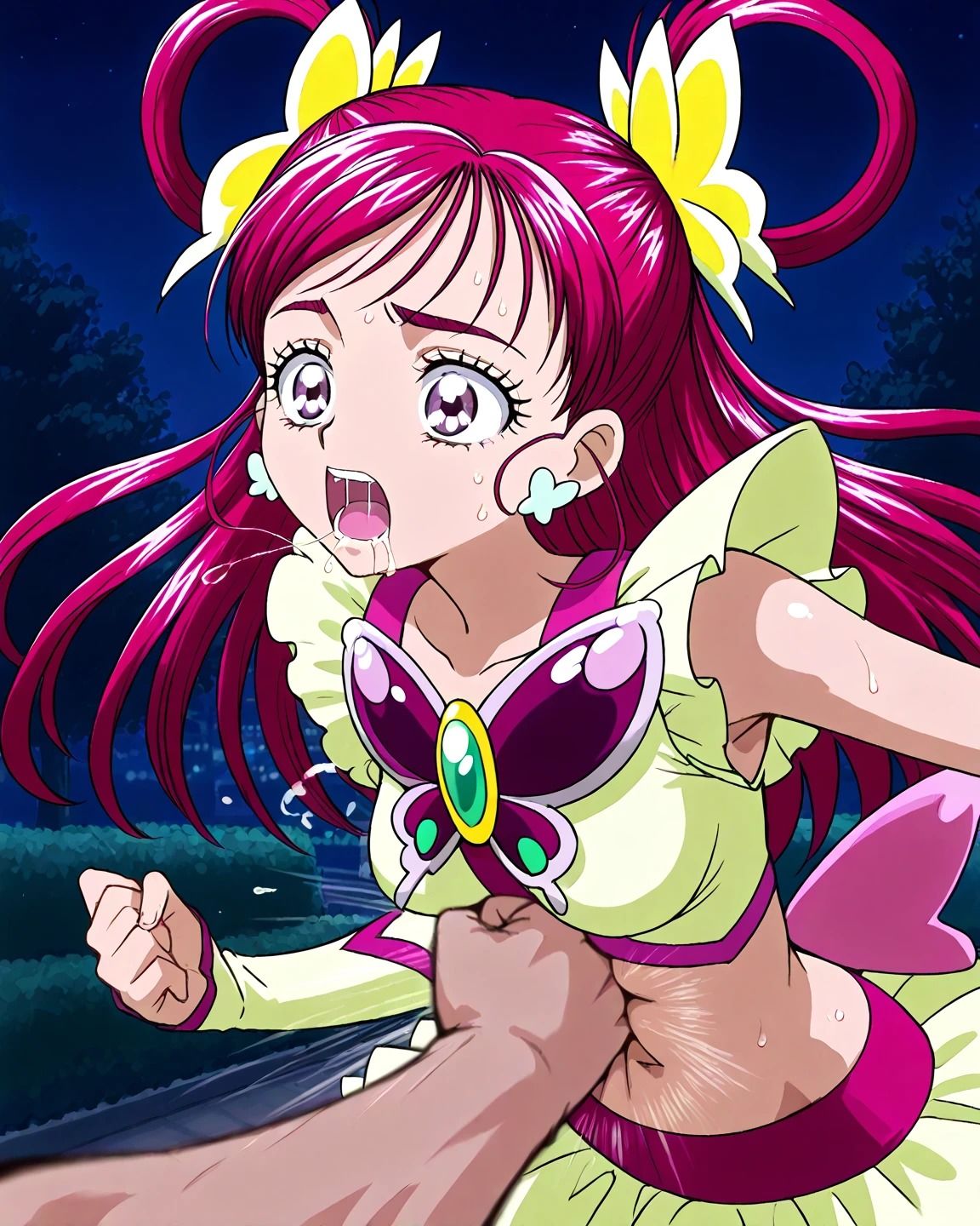 サンプル画像3:キュ〇ドリーム  公園陵●(カミソリ) [d_580519]